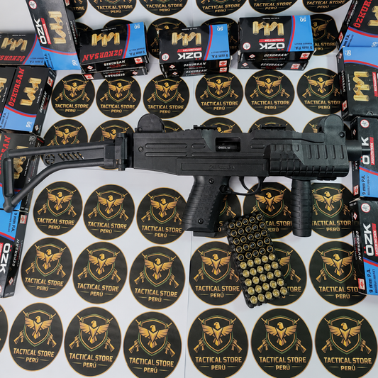 Subfusil Traumático Ekol ASI Mini Uzi 9mm Full Auto
