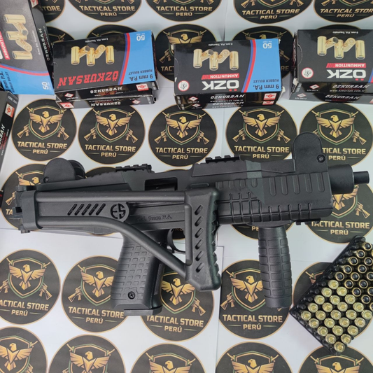 Subfusil Traumático Ekol ASI Mini Uzi 9mm Full Auto